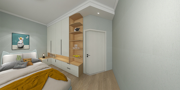 媛媛gLpH-当阳御湖圆129平方-装修设计方案