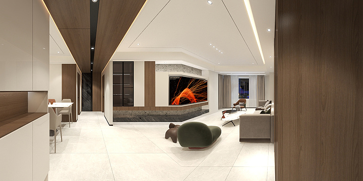 薛浩天-春晖苑样板间二-副本-装修设计方案