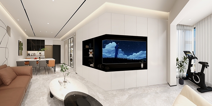 叶子xolk-柳江新居雨哥 吉宅 效果图4.21-装修设计方案