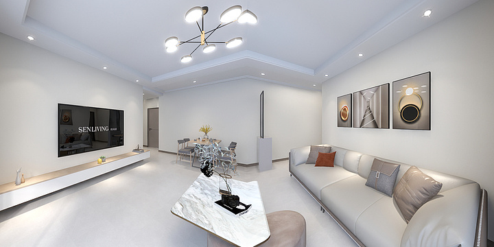 效果图表现I-汇金家园-装修设计方案