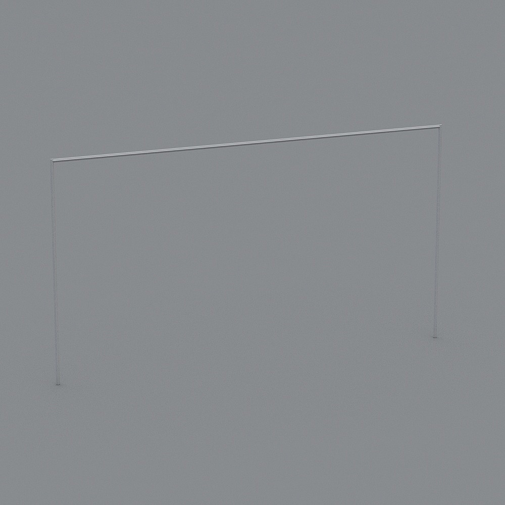 背景墙-边框3D模型