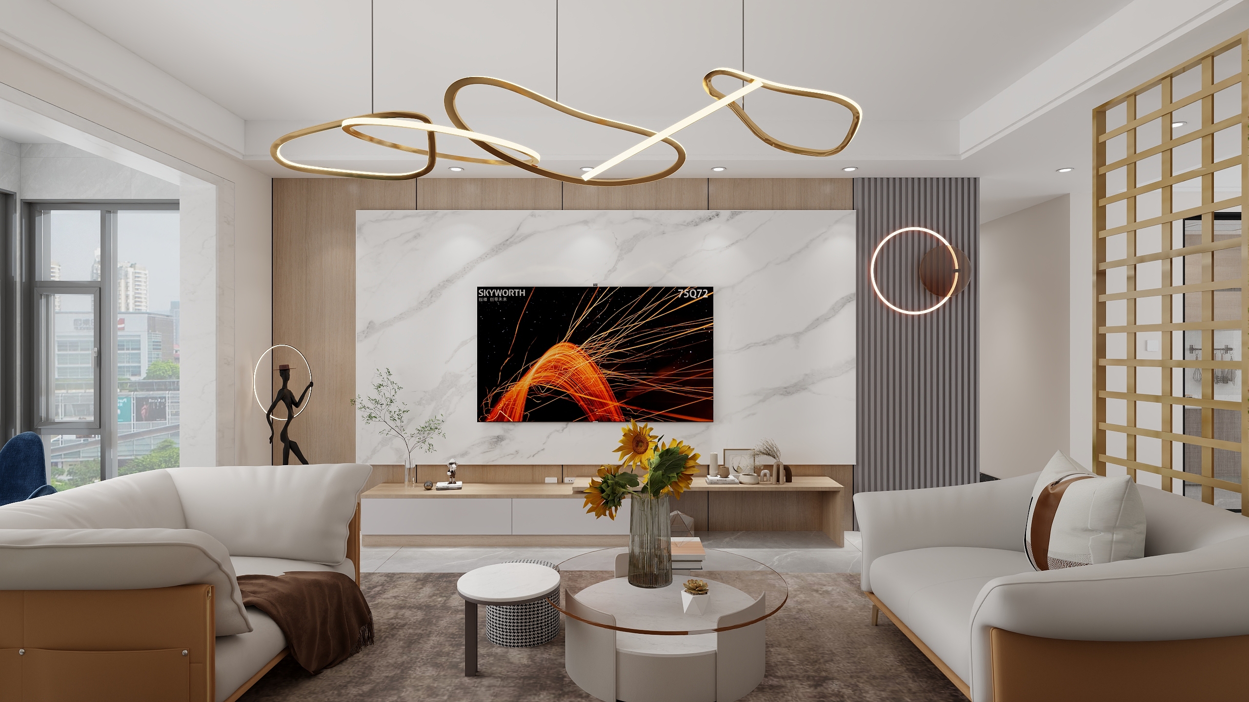 兔邦空间设计-春江帝景湾33-1-401-装修设计方案