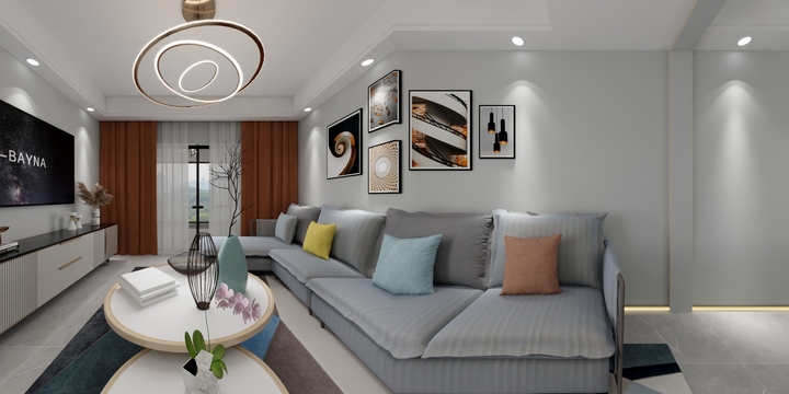 全案设计师黄工-玉林中鼎绿城中心-装修设计方案