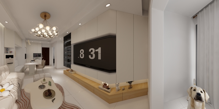 设计师張鹏-寰宇天下104-装修设计方案