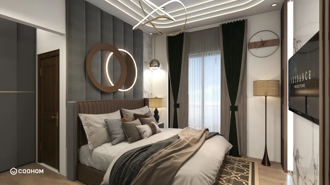 NoormArcInterioR的装修设计方案:Bedroom Hotel Design