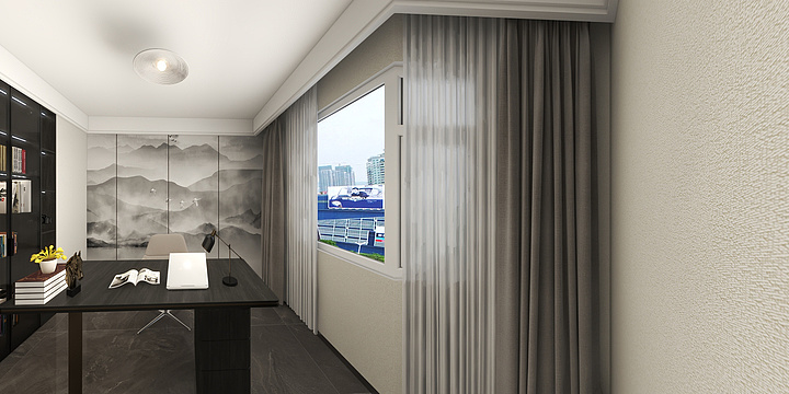 哈密好莱客郇吉锋-橙郡7-1-102一楼-装修设计方案