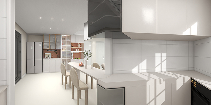 赵几点-扬名花园五期237-2204-装修设计方案