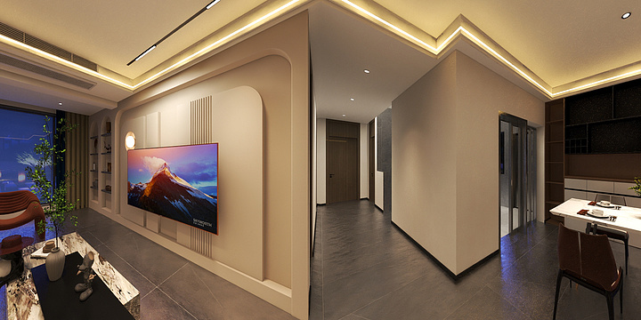 铂腾全屋整装雷武-东海香悦里11栋701-装修设计方案