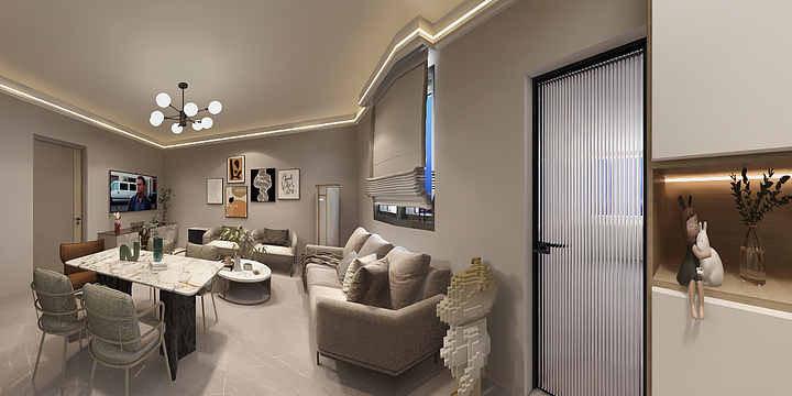 GnG个性化定制-军港效果图-装修设计方案