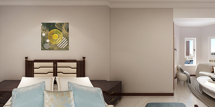 设计师沈霞-豪布斯卡琨园4-1-1401贺叔-装修设计方案