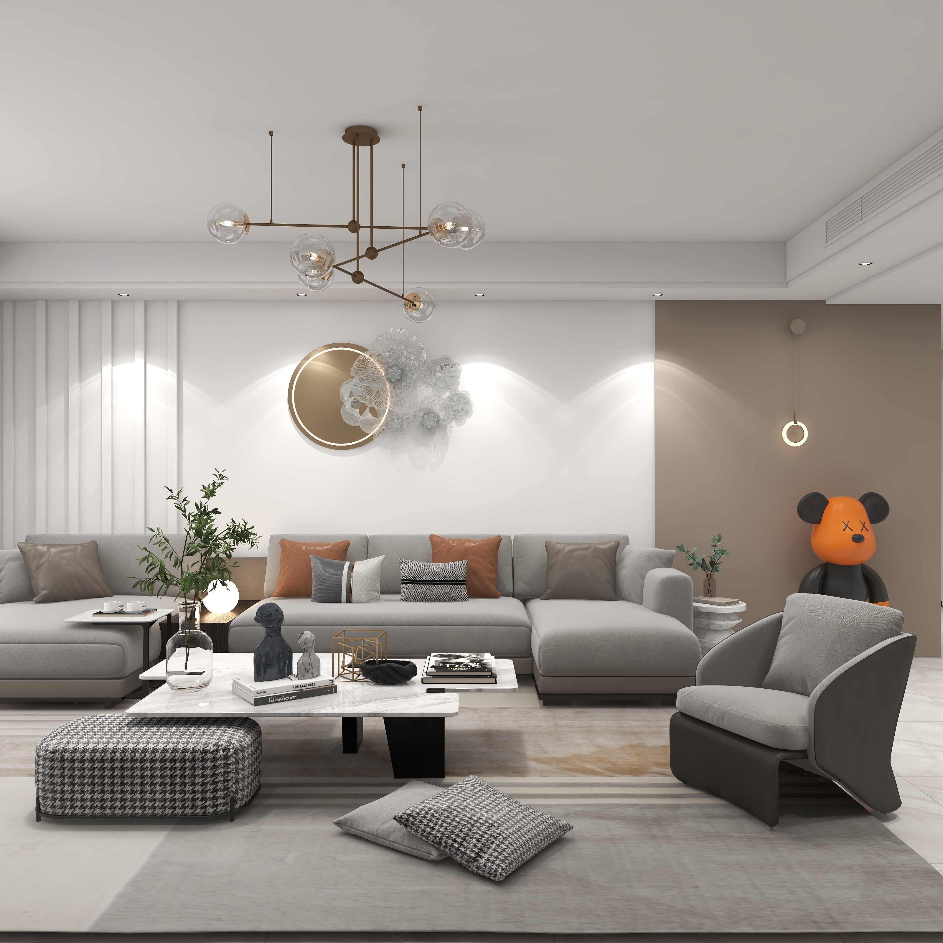 张星-现代简约131㎡3室-装修设计方案