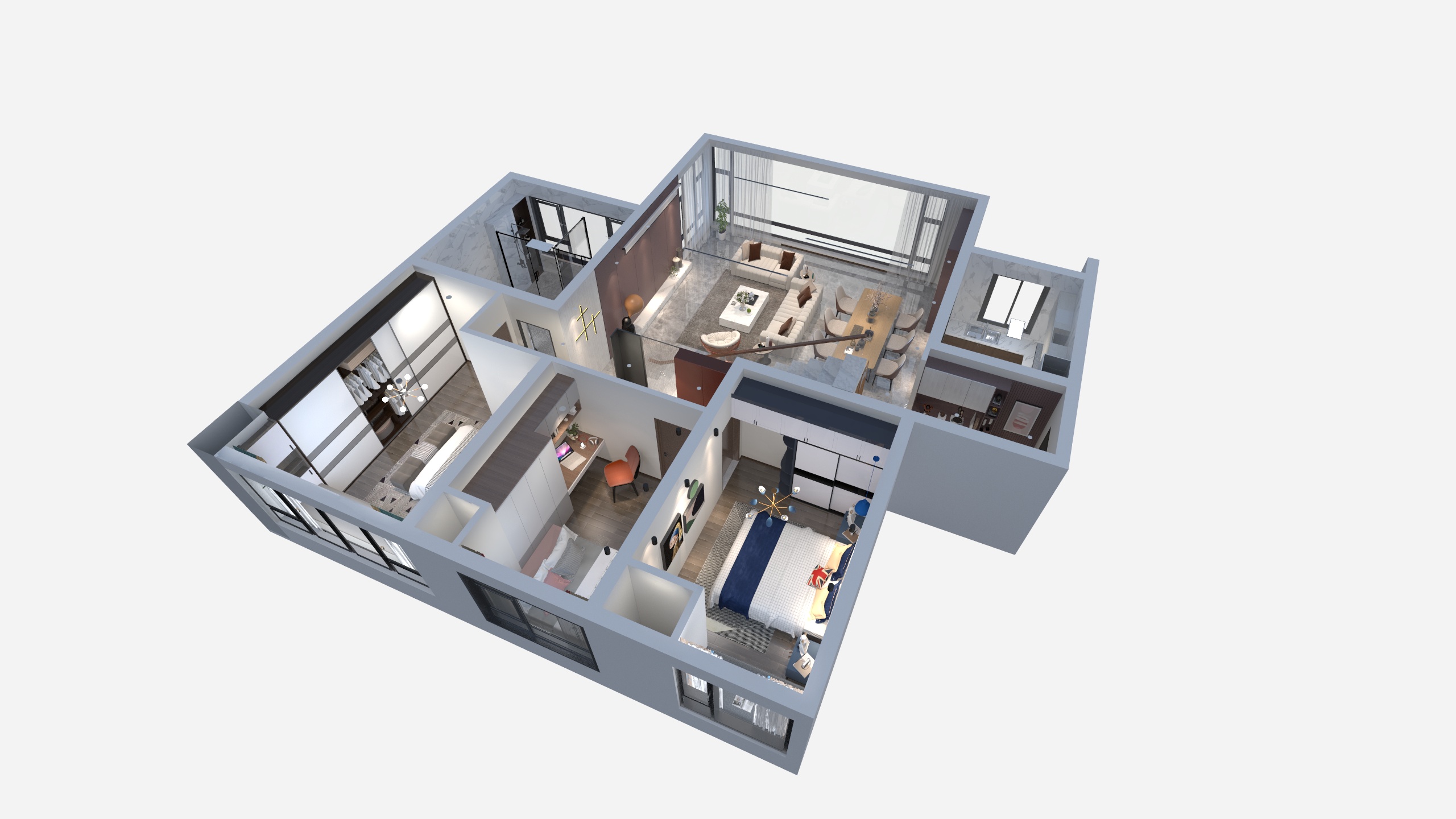 hr米兰18785019706-现代-装修设计方案