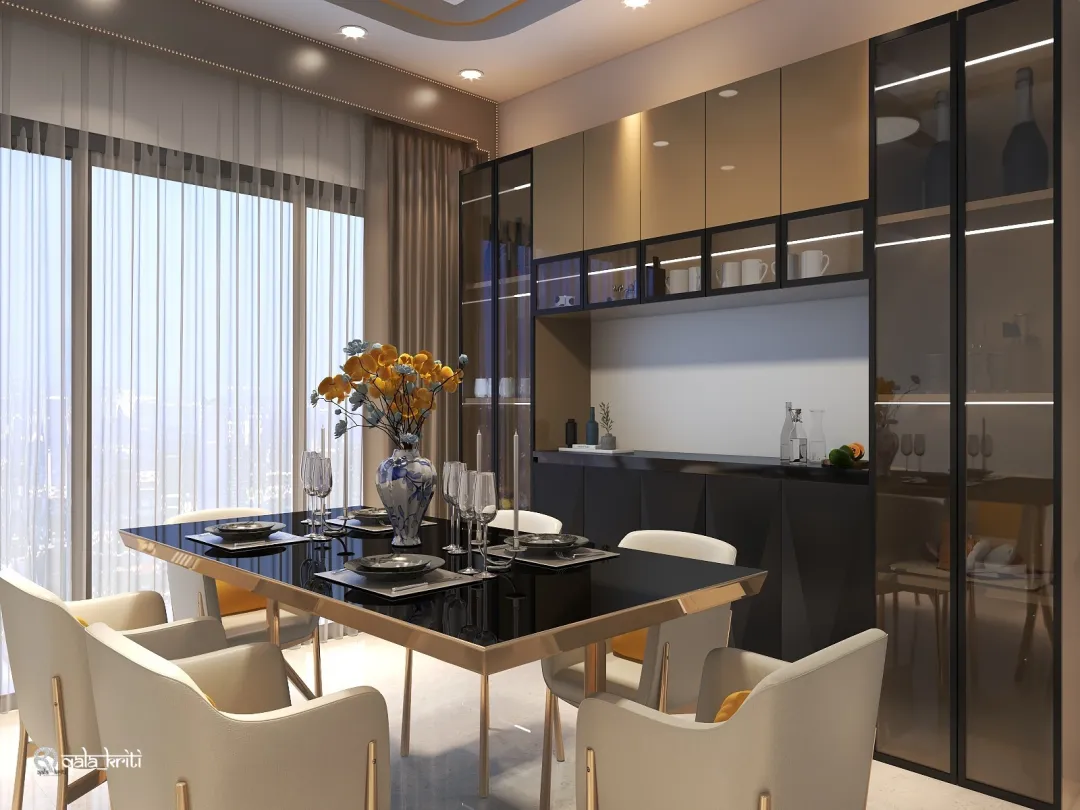 architricks08的装修设计方案:Modern Dining Area Design