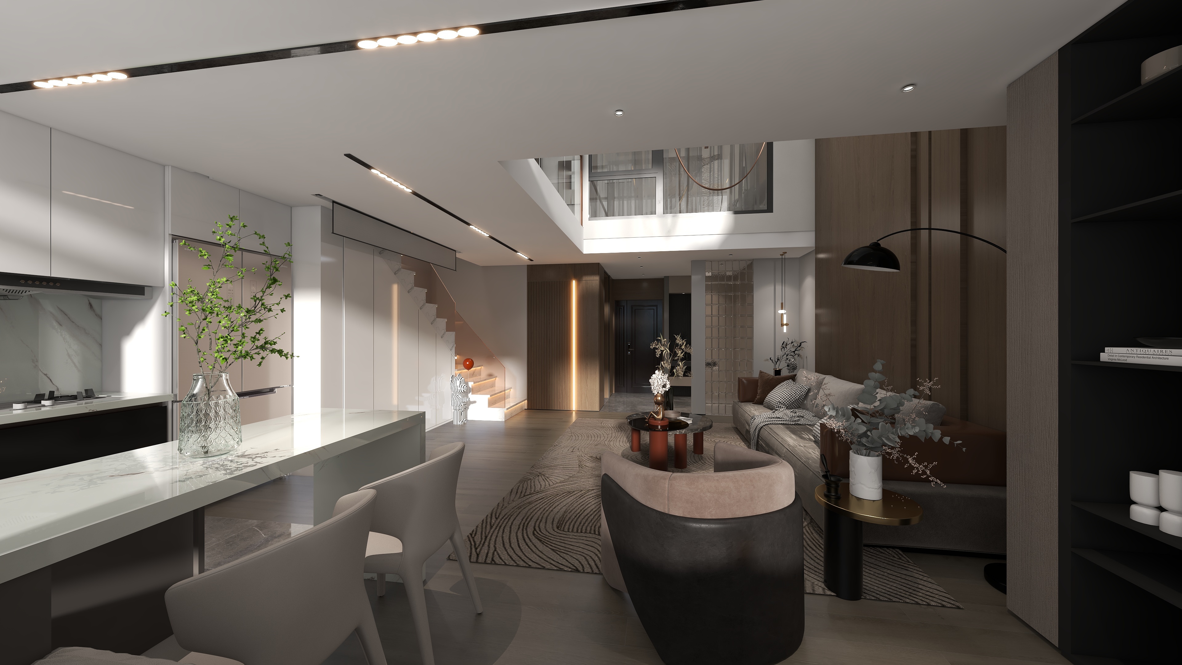 光芒JDT-航天新城基地样板房73㎡-装修设计方案