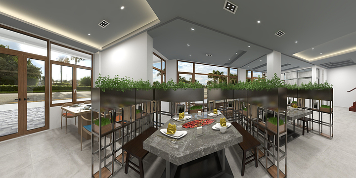 秋季無痕-古镇羊肉火锅-装修设计方案