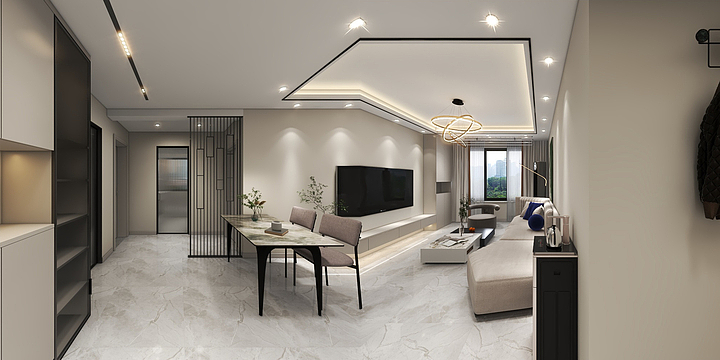 卓鹏yczs-泽信公馆-装修设计方案