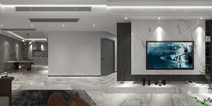 深度装饰设计总监张强-兴业苑付总雅居)(0)-装修设计方案