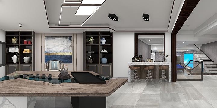 程贤松-恒大别墅13栋徐总地下室-装修设计方案