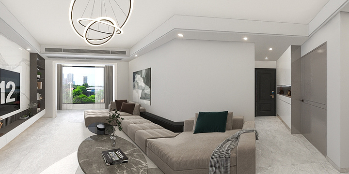 ~全景图-客餐厅全景-副本-装修设计方案