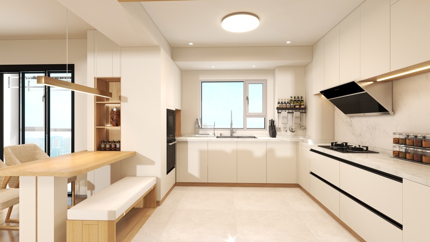 CHQAZX-136m²跃层装修效果图