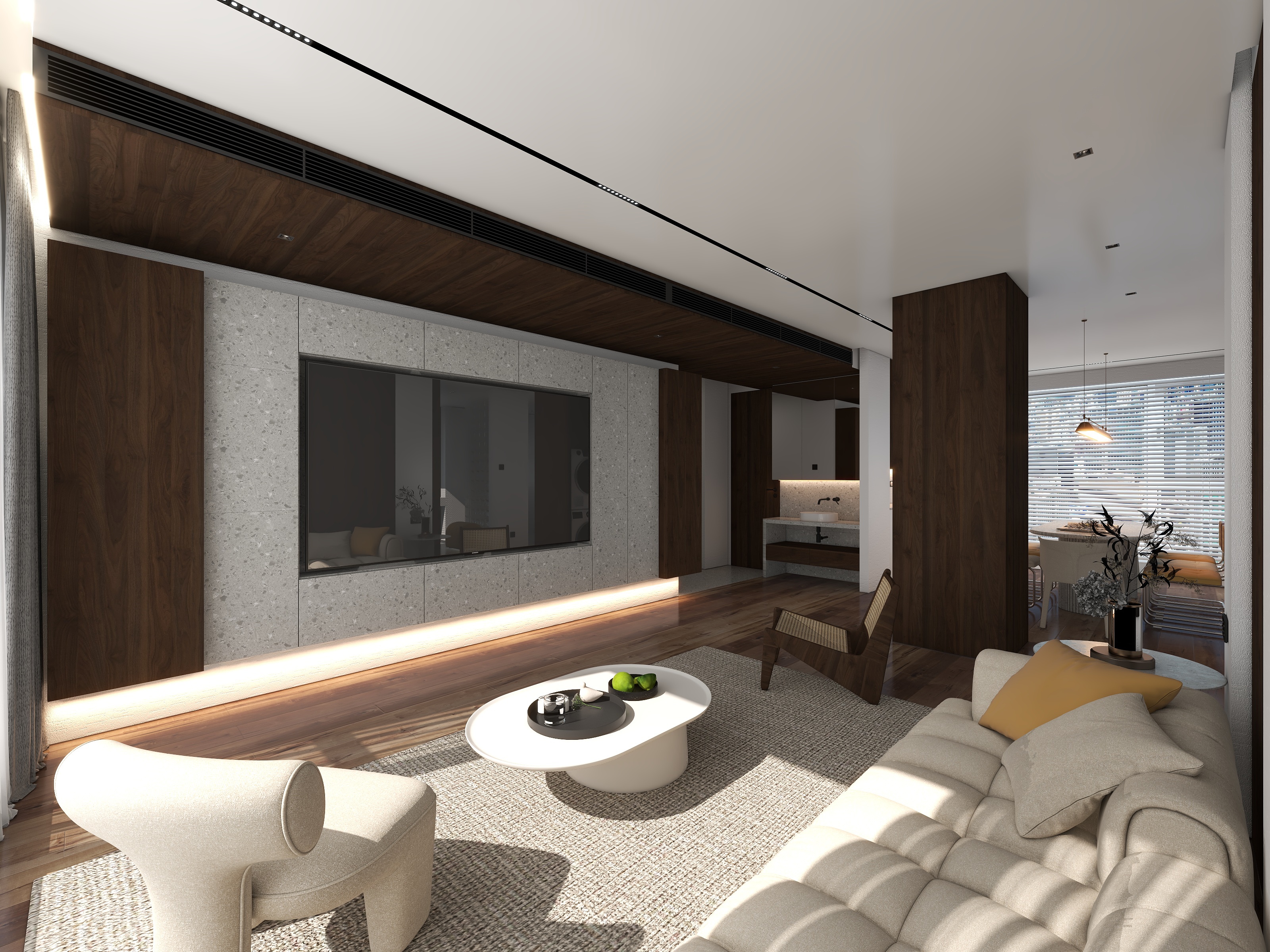 OD设计燃爷-现代极简《八十度留白》-装修设计方案