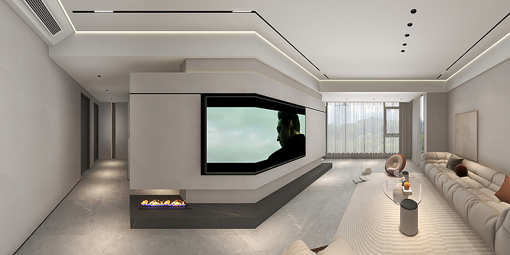 鲁班设计院欧阳-文华国际彭先生雅居-装修设计方案