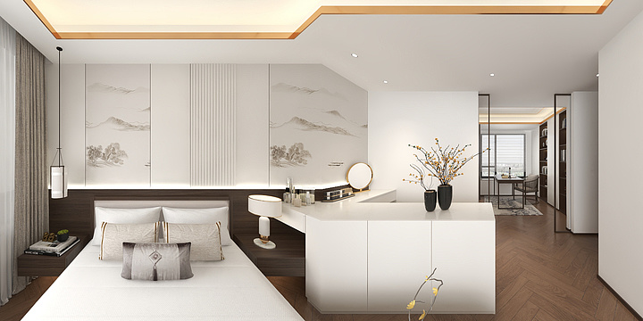 艺境装饰工程有限公司-宏一城市广场8-1-2001潘总-装修设计方案