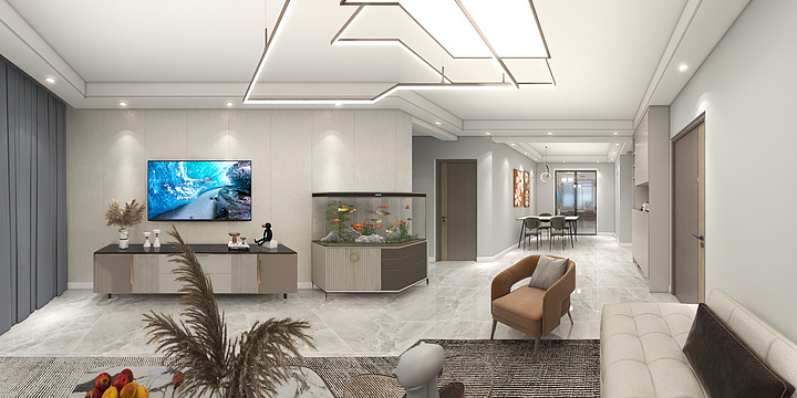 设计中心YM-天地云墅-装修设计方案
