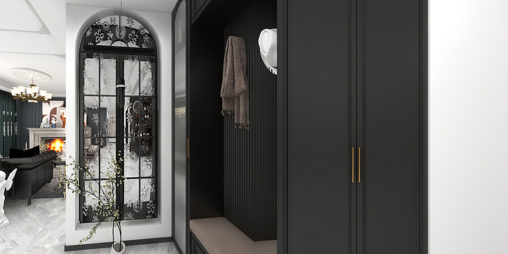 梁岳-定制专业等级考核户型-副本-装修设计方案