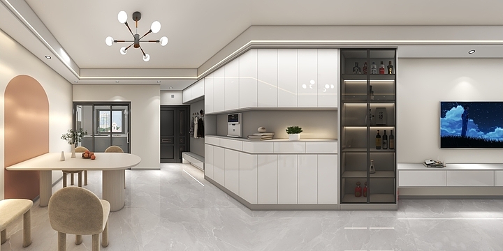 大唐装修装饰-鲁商蓝岸公馆12号楼2单元1105-装修设计方案