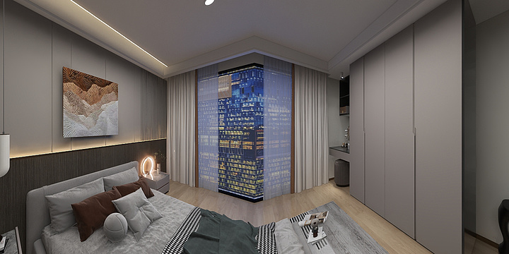 JOANER室内设计-水岸名门-装修设计方案