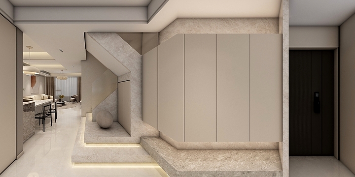 楠庭設計--阿斌-金麟府45-4-301效果图-副本-副本-装修设计方案