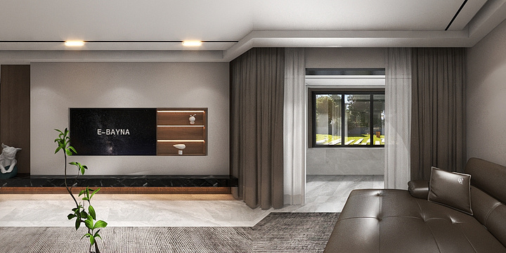 执手问华年-融创奥城145-装修设计方案