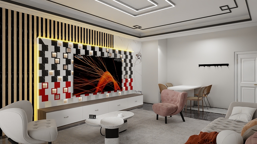 离.雨.-保利东湾55㎡-装修设计方案