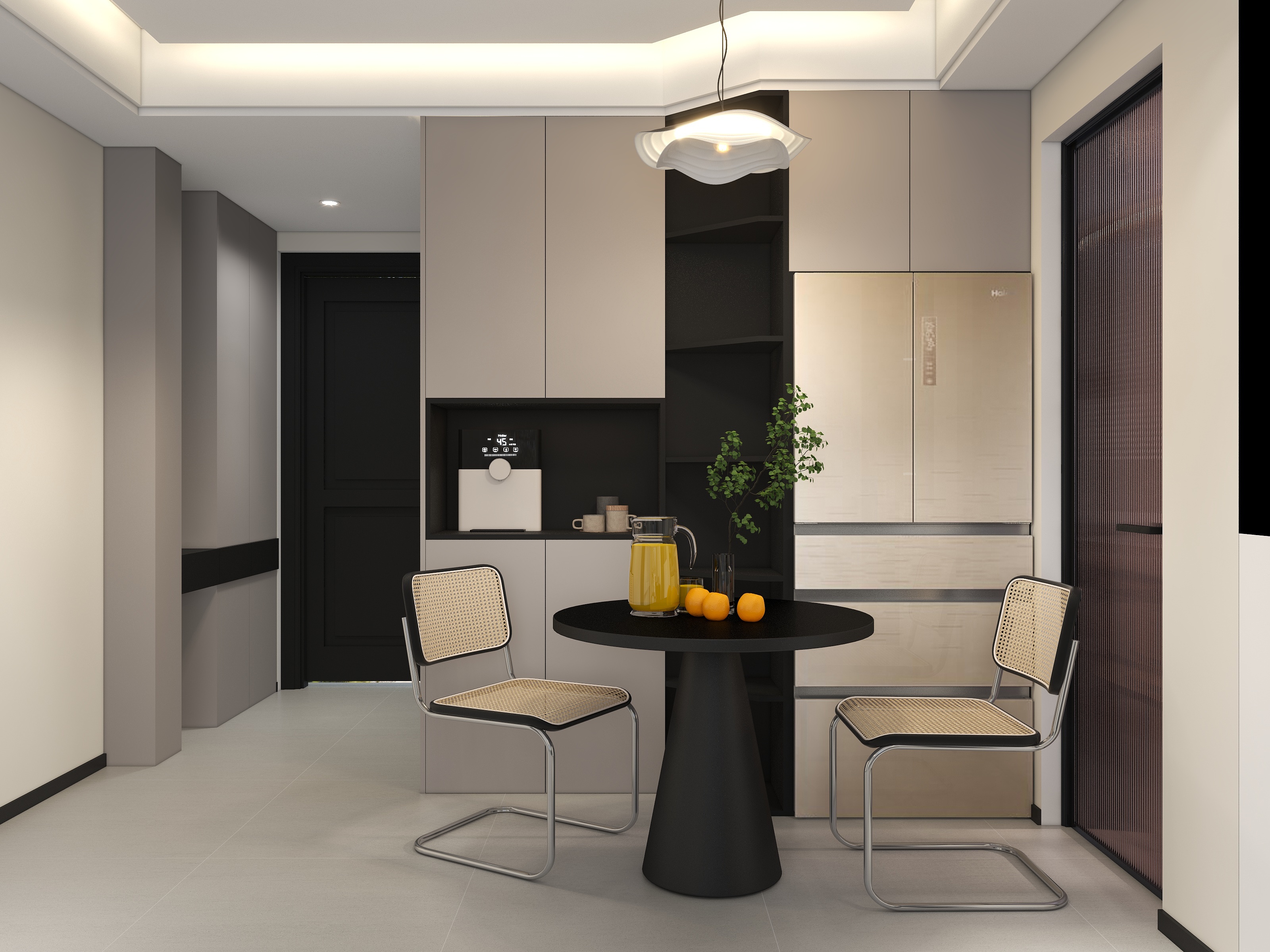 墨一设计-克莱因蓝-83㎡3室-装修设计方案