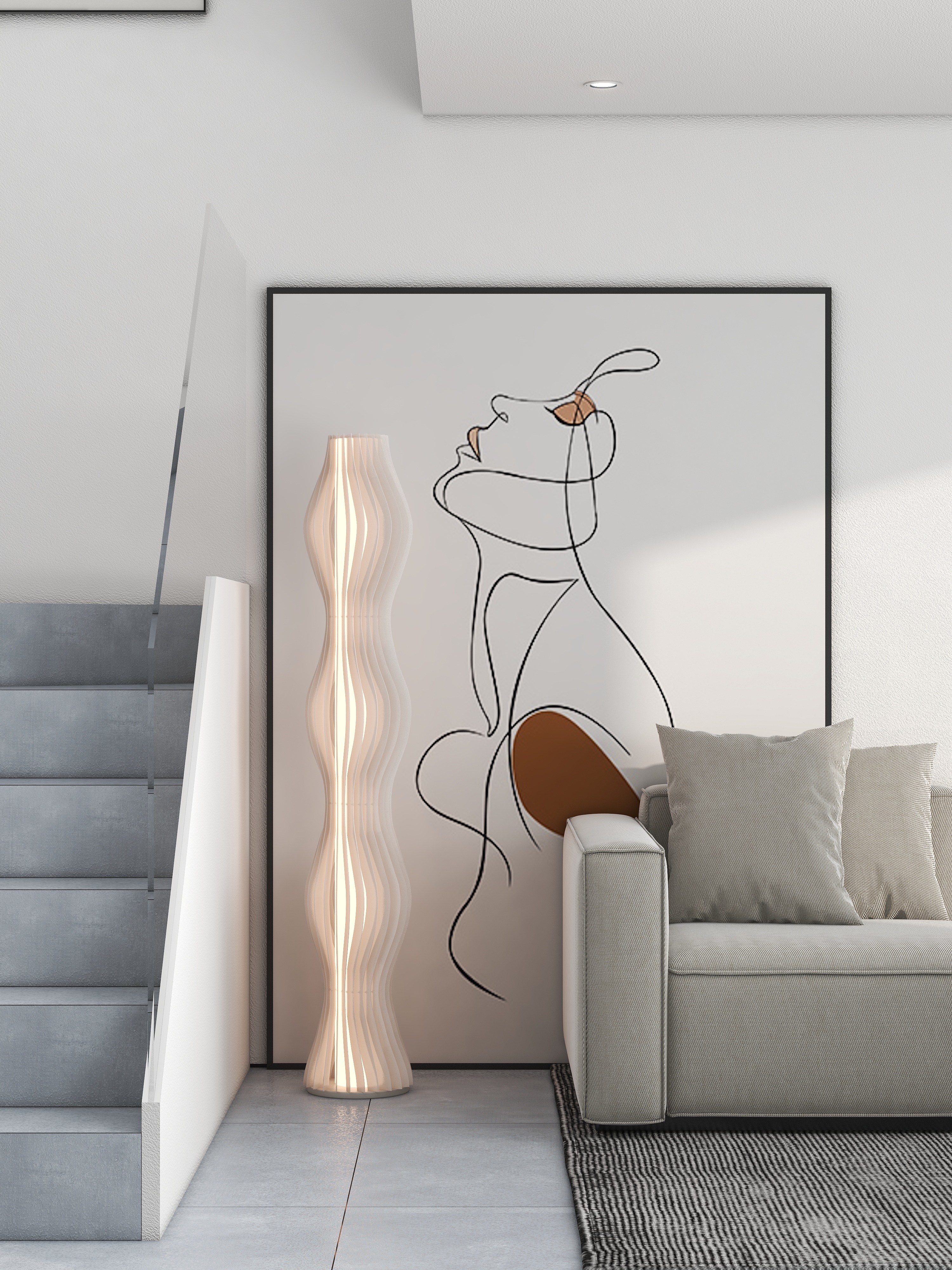 尘轩设计杨炎陵-合肥粉丝公寓-装修设计方案