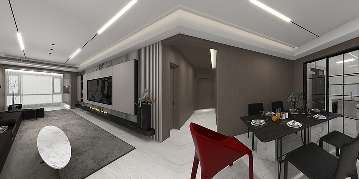 信宜市品誉装饰-清华府7-2003-装修设计方案