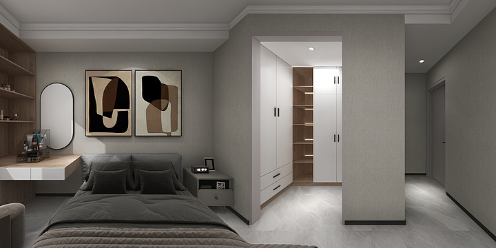 空间设计18-凯旋B区 8-801_recover-装修设计方案