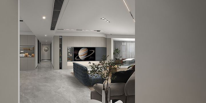 摩克曼设计工作室88万家橱柜衣柜-骧龙国际1期13-3003-装修设计方案