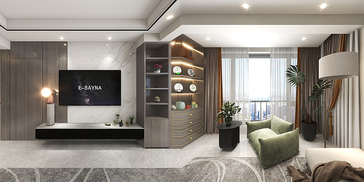 南栖空间设计-瑞特家园2-3-502-装修设计方案