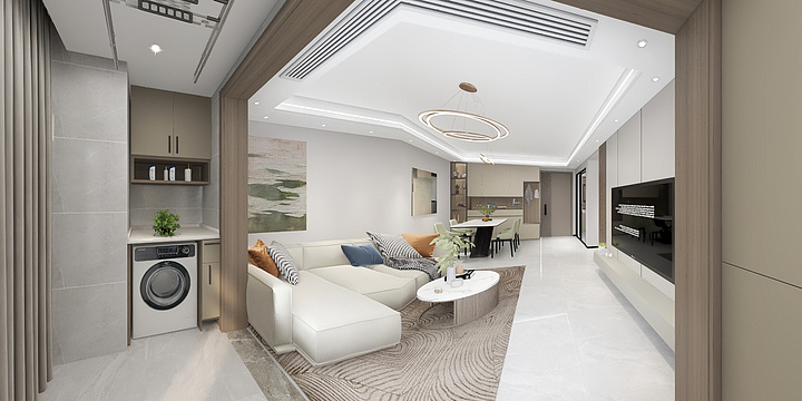 沐孖设计-罗庄10-2-1201-装修设计方案