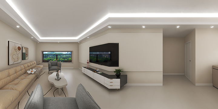 暗凌-爱地悦府-装修设计方案