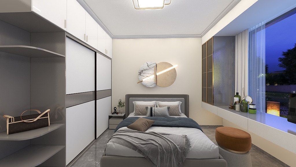 ~全景图-中亿装饰-星河3期C61单801-装修设计方案