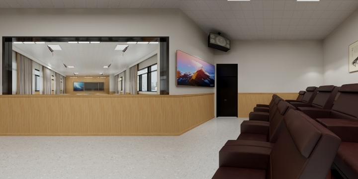 做最优秀的设计-实验中学直录播教室-装修设计方案