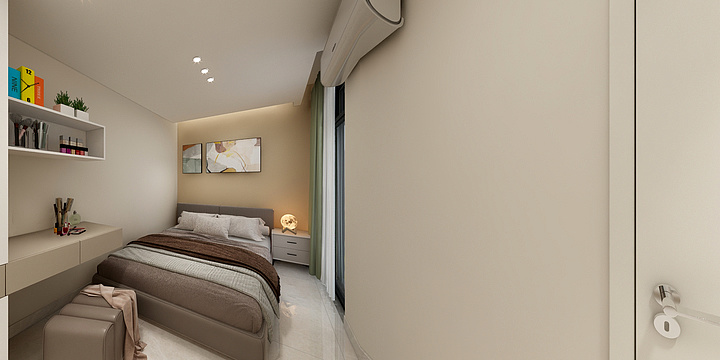 匠艺装饰zs-双龙云溪府3-2-302陈府-装修设计方案