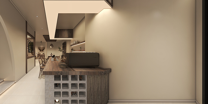 岸西N-侘寂风茶室改版-装修设计方案