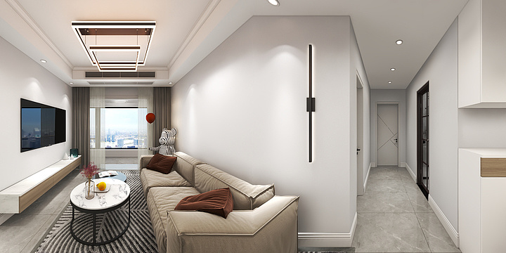 西安全案设计王磊-富力开远114-副本-副本-装修设计方案