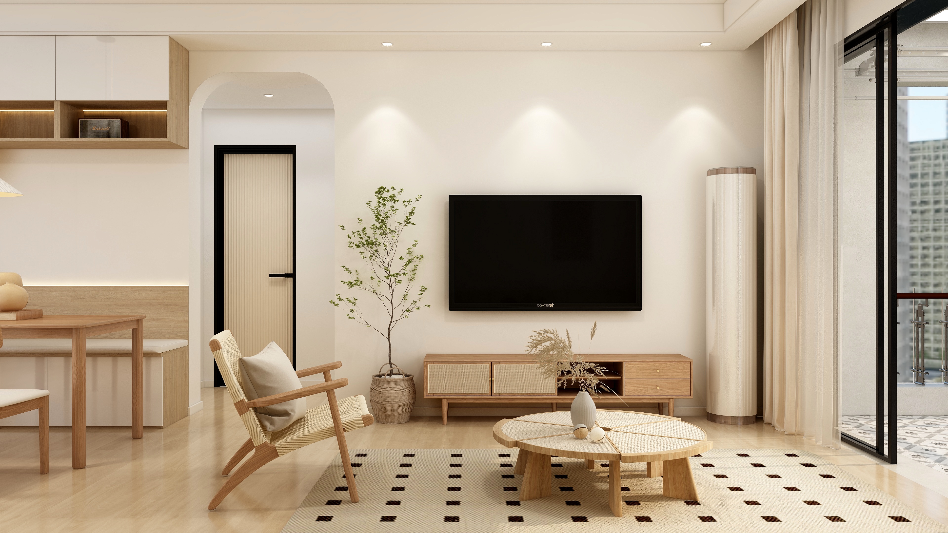 李佳洋-原木风装修效果图