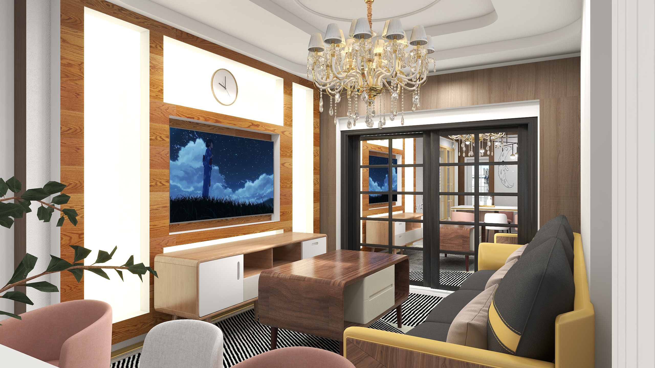 李海榕-海德公园81㎡3室-装修设计方案