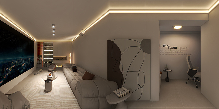 设计热线15642236867-东明20楼-装修设计方案